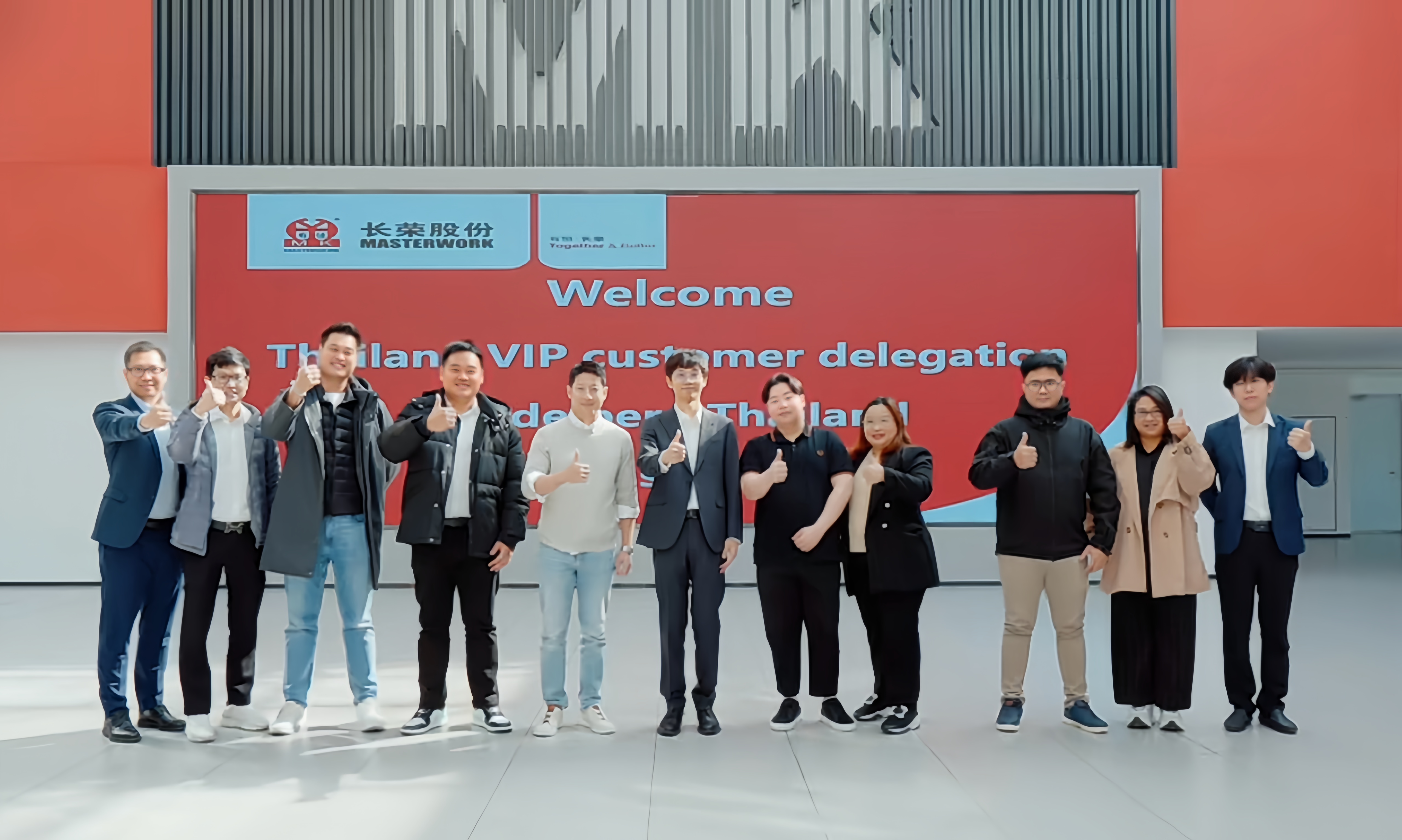 海德堡泰国客户团打卡78m威九国际集团，，，，，，，，扩大“国际伴侣圈”